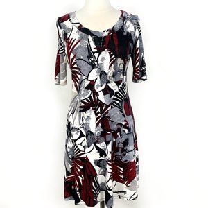 Karen Kane Pull On Jersey Knee Length Dress - S